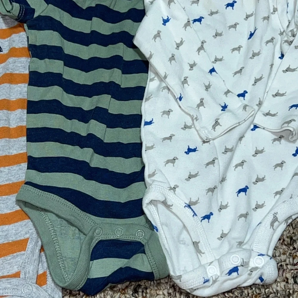 Boys 3-6 month bodysuit Set‎ of 4 Baby Bodysuits - top, shirt